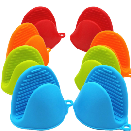 Silicone Oven Mitts Heat Resistant BPA free Cake Baking easy to clean Tools