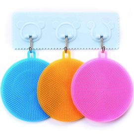 Hot sale Kitchen Food grade multi-purpose silicone sponge Kitchen Suitable for kitchen cleaning
