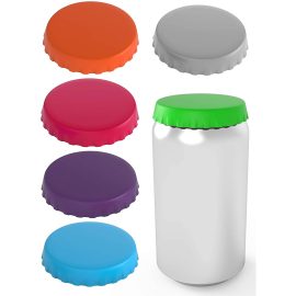 Hot sell reusable silicone can stopper beer can top cover silicone canning lids