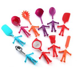 Human Shaped Non-Stick Cooking Utensils Sets Gadgets Baking Tools