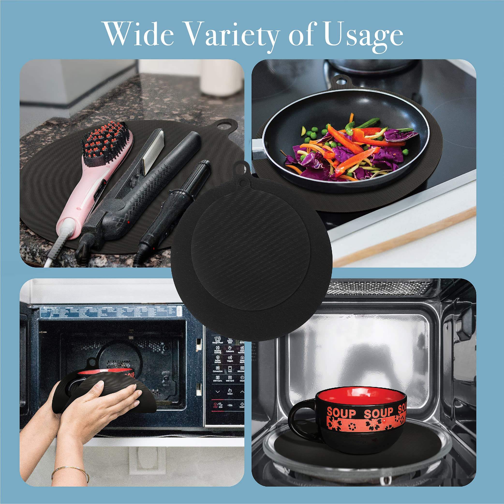 Induction Cooktop Mat Kitchen Induction Cooker Cookware Protector