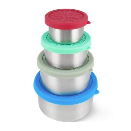 Mini Lunch Box Reusable Food Storage Kids with Lids