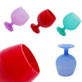 Custom Elegant Silicone Wine Glasses for Any Occasion