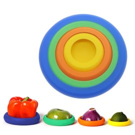 Multifunction Fruit Cover Round Silicone Stretch Lids Vegetable Fruit Saver Fresh Keeping Food Cover