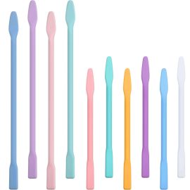 Custom Silicone Stir Stick Heat Resistant Colorful Silicone Stir Stick for Mixing Resin DIY Crafts