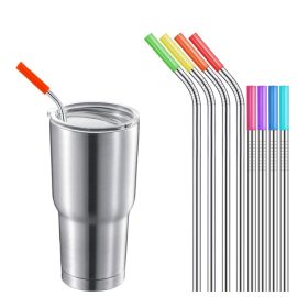 Silicone Straw Tips OEM ODM Colorful Straws Hat Cover