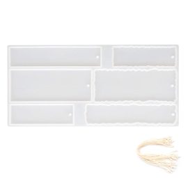 Bookmark DIY Silicone Rectangle for Resin Art Casting