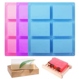Household Rectangular Silicone Soap Mold for DIY