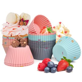 Silicone Baking Cups Muffins Mould Cupcake Liners