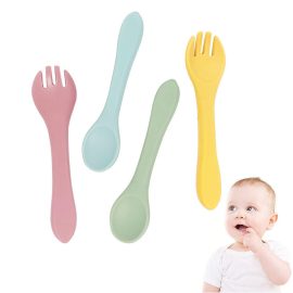 Baby Fork and Spoon Wholesale Food Grade BPA Free