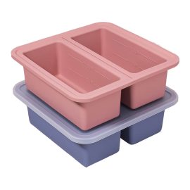 Multifunctional Silicone Mold With Protective Pp Lid For Storage Food Customized Logo Eco Friendly Ice Cube Tray